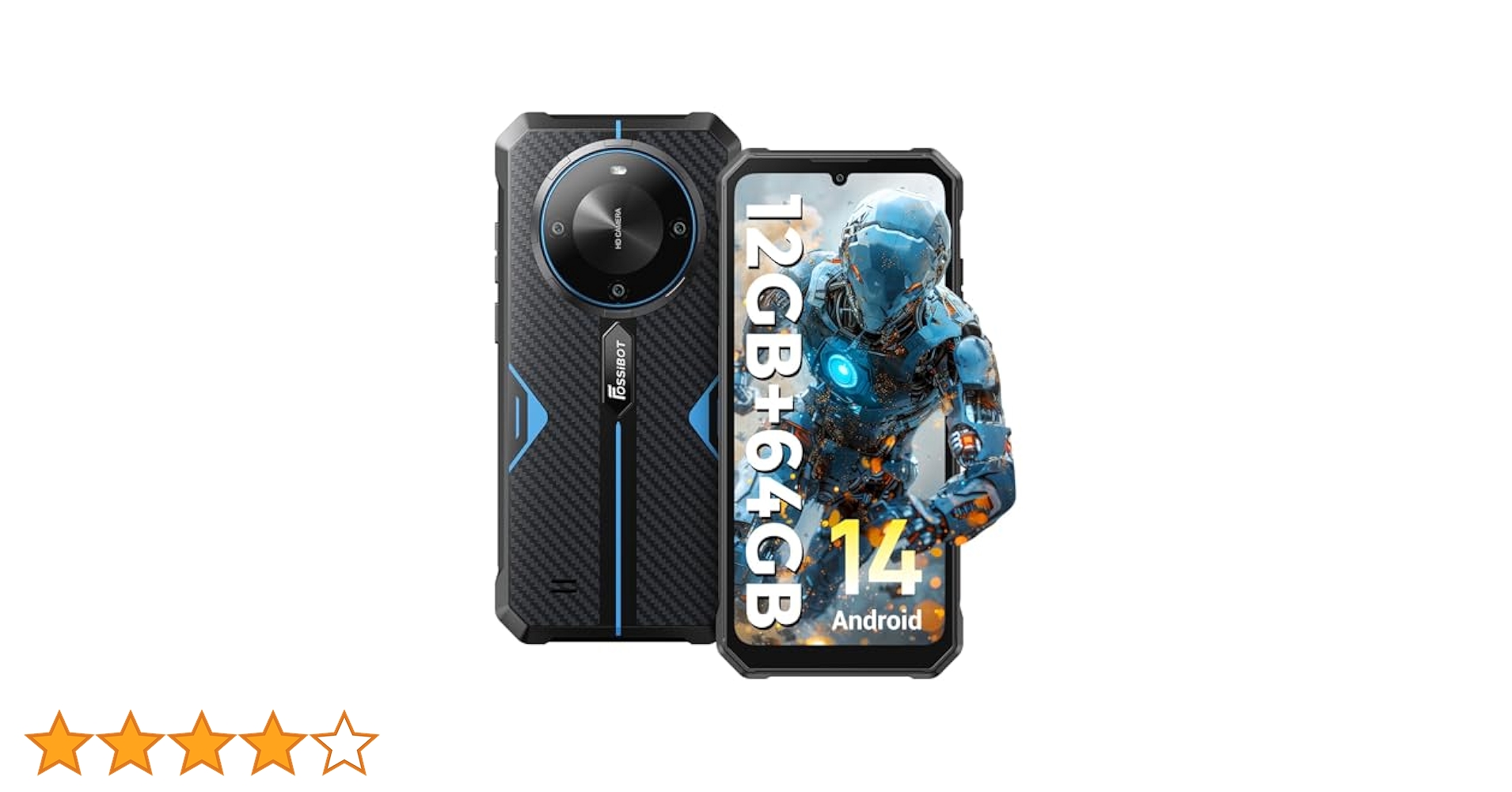 FOSSiBOT　F105 スマートフォン 本体 FOSSiBOT F105 12GB+64GB 10300mAh Large Battery 6.745 inch